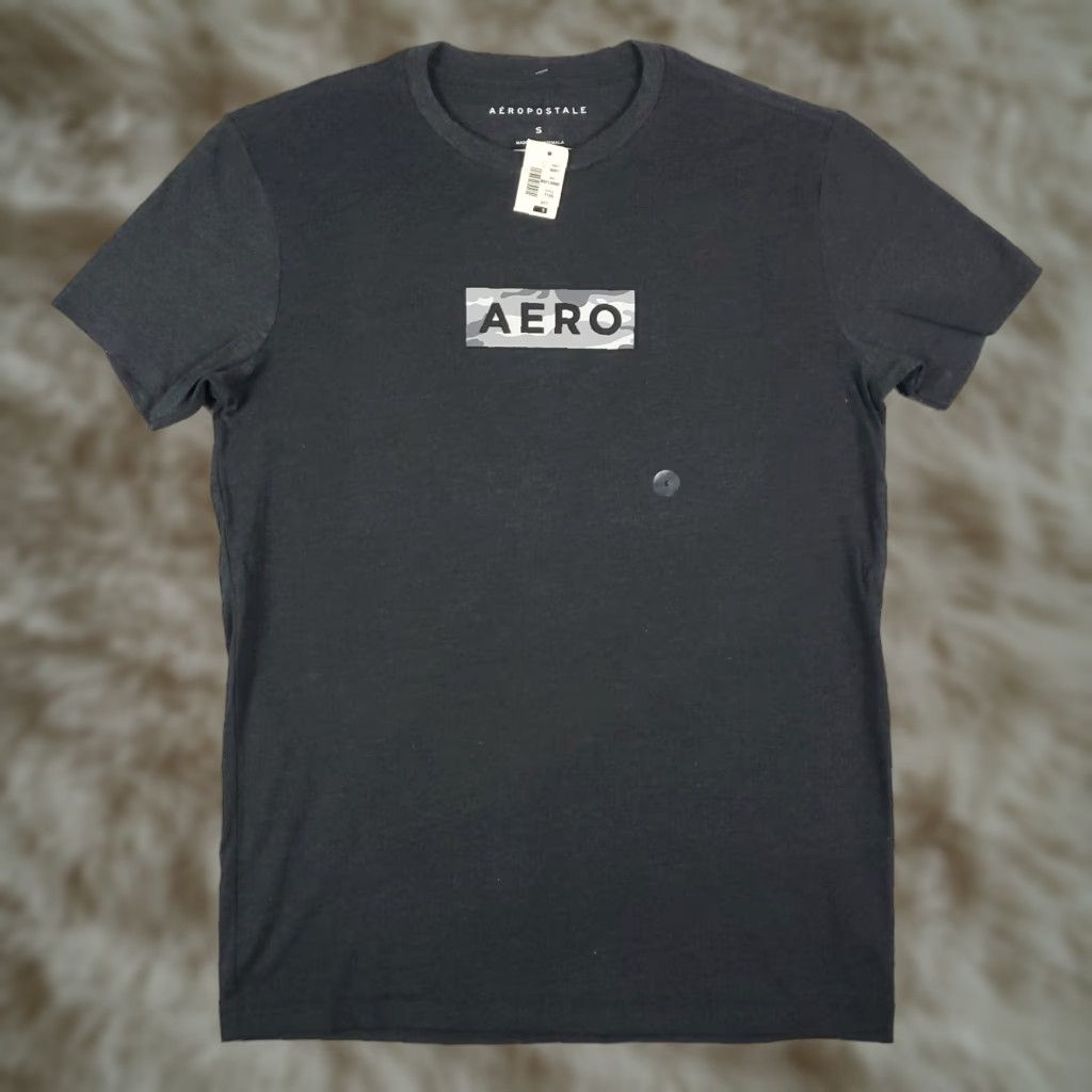 Vintage AeroPostale T Shirt Mens Small Gray Short Sleeve Crew Neck Cotton Blend Logo Regular Adult S Gray Nike? Size US S / EU 44-46 / 1 - 1 Thumbnail