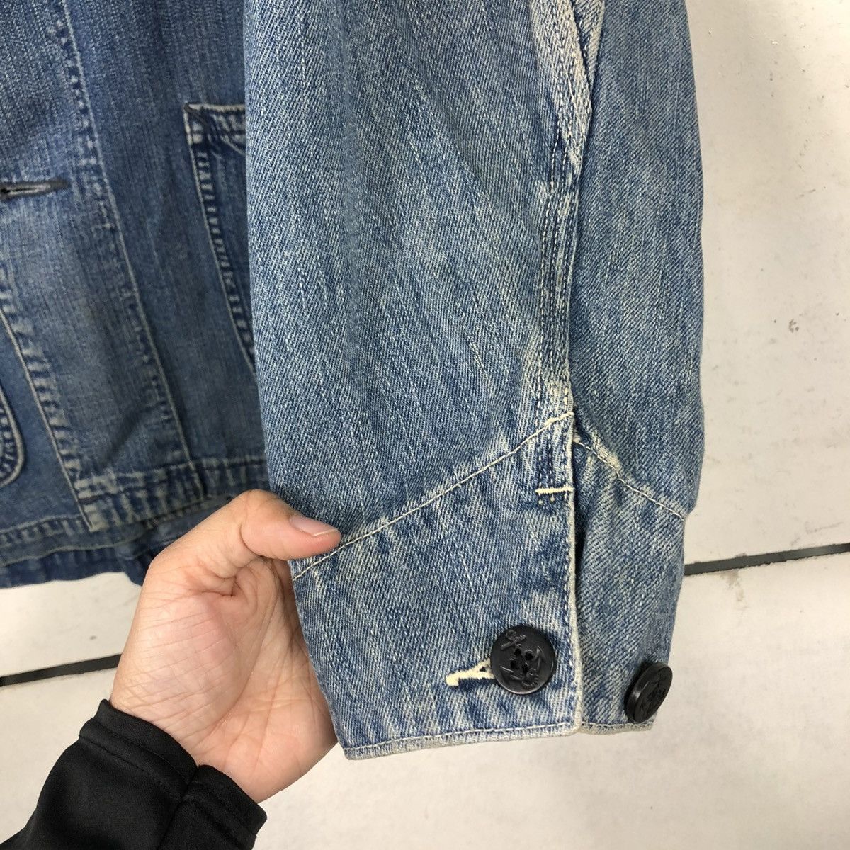 Blue Blue Japan 🔥VINTAGE DENIM JACKET DENIM PATCHWORK BLUE BLUE JAPAN Size US M / EU 48-50 / 2 - 16 Thumbnail