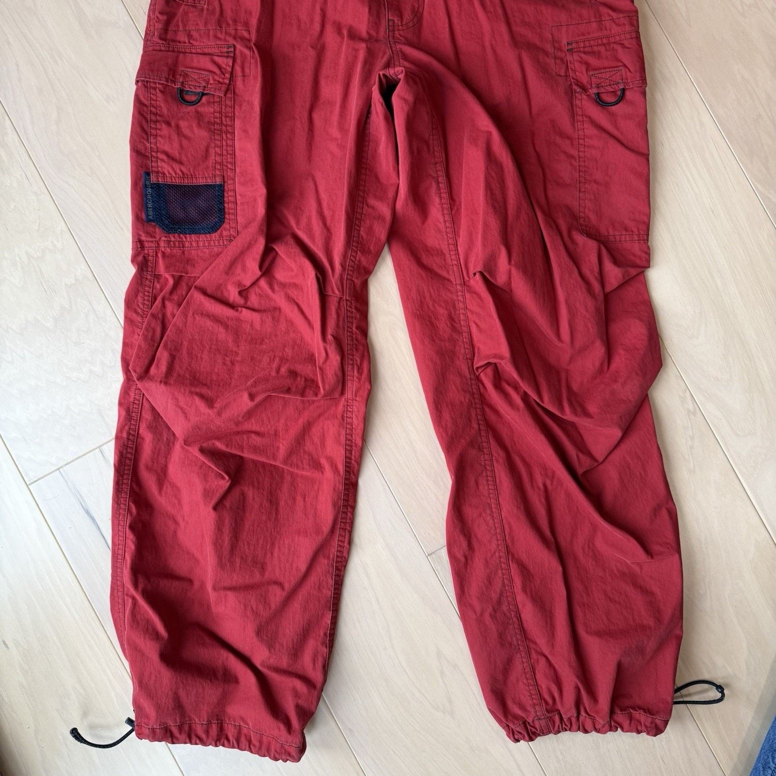 Abercrombie & Fitch Vintage Abercrombie & Fitch Cargo Pants 35 Baggy Military Size US 35 - 4 Thumbnail