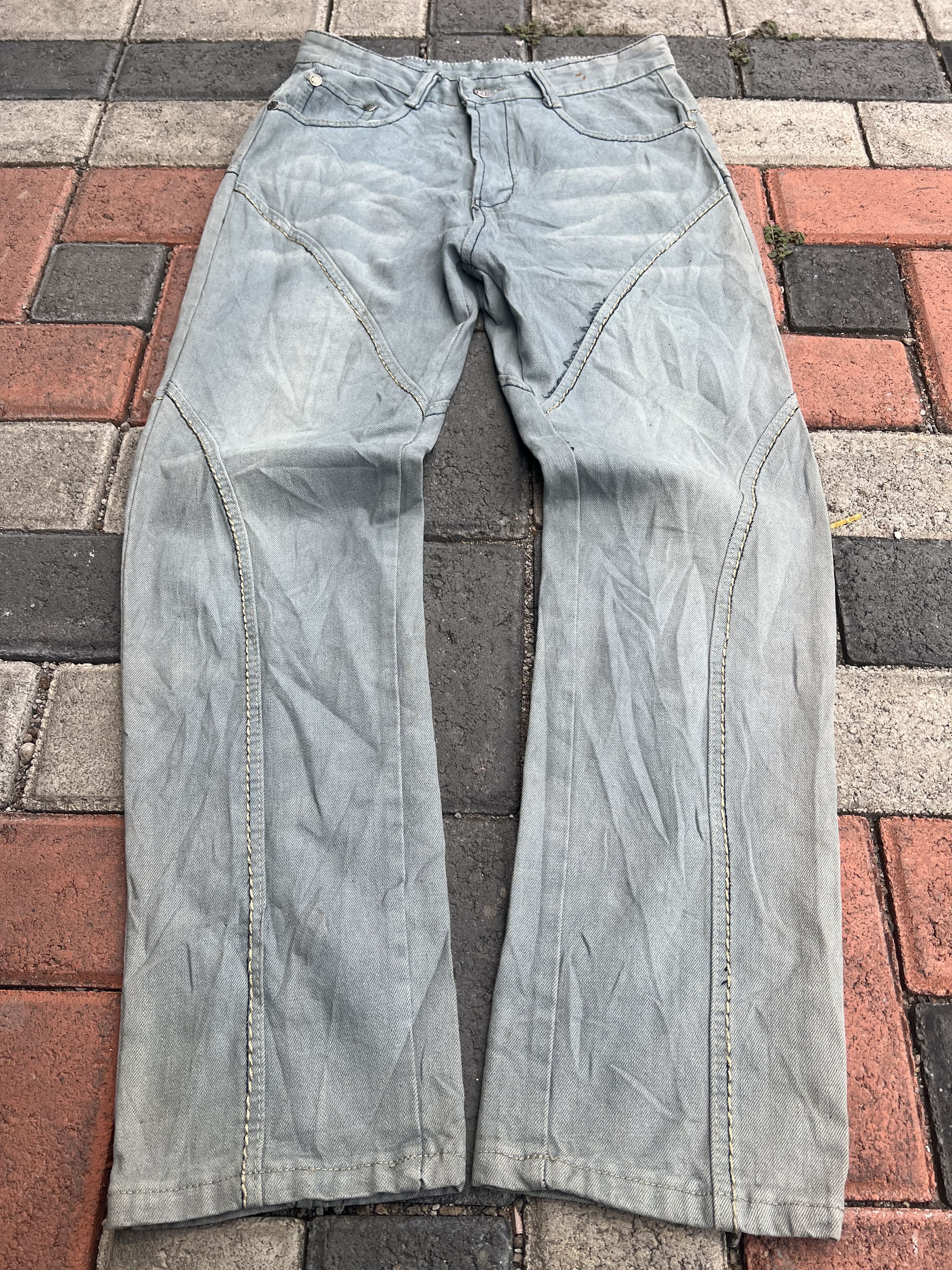 Japanese Brand 2000s Archival Hysteric Baggy Jeans y2k Lgb Ifsixwasnine Size US 28 / EU 44 - 1 Thumbnail