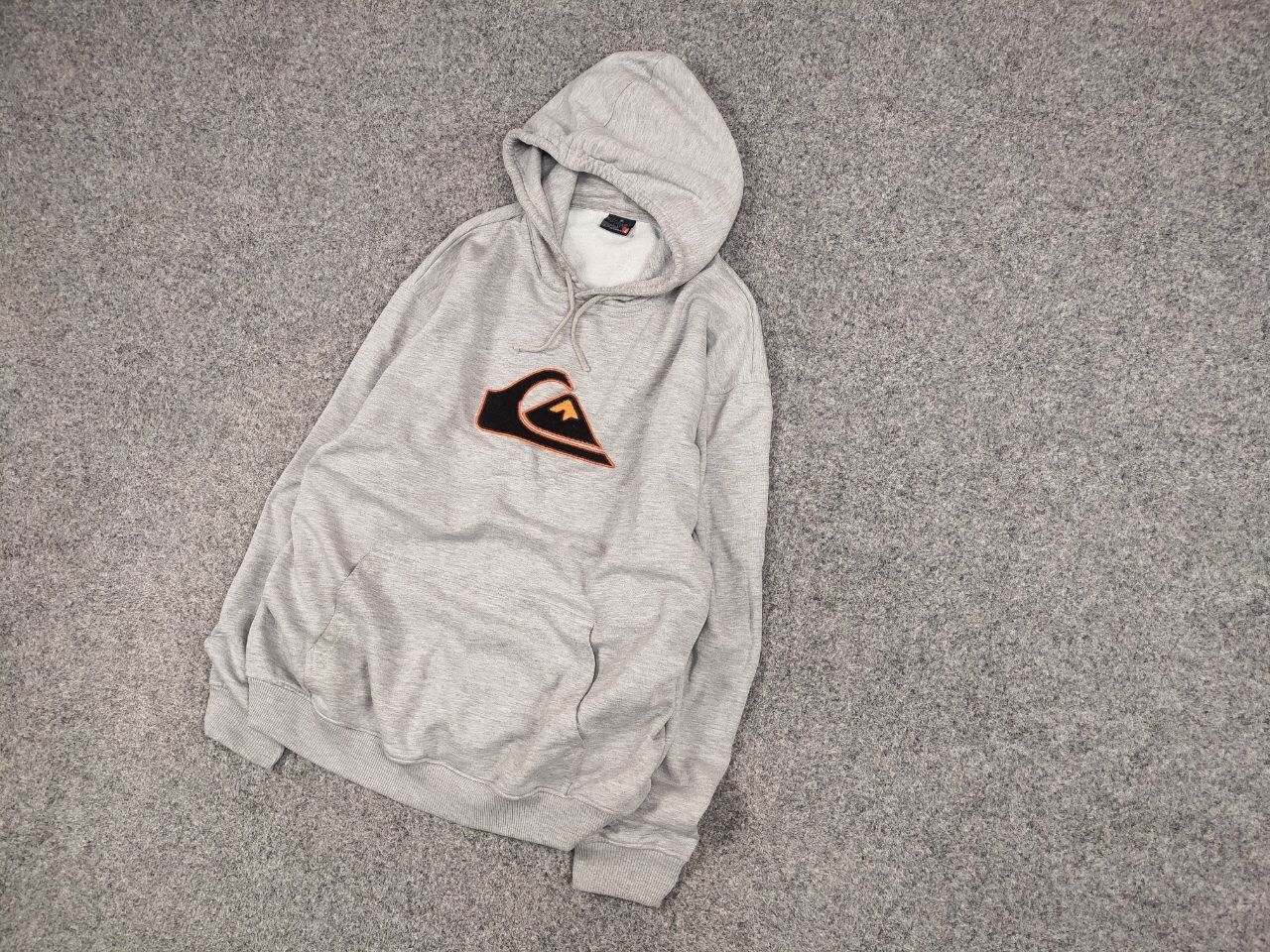 Quiksilver Vintage 90's Quiksilver Logo Gray Hoodie Y2K Hype Style Size US L / EU 52-54 / 3 - 3 Thumbnail