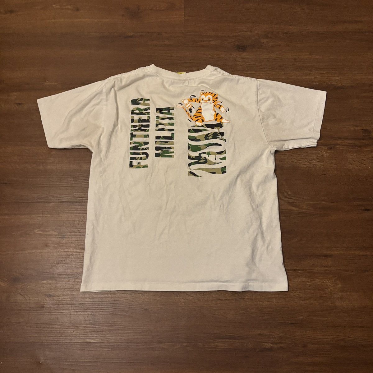 Bape Bape ABC Green Camo Tiger T-Shirt Size US M / EU 48-50 / 2 - 11 Thumbnail