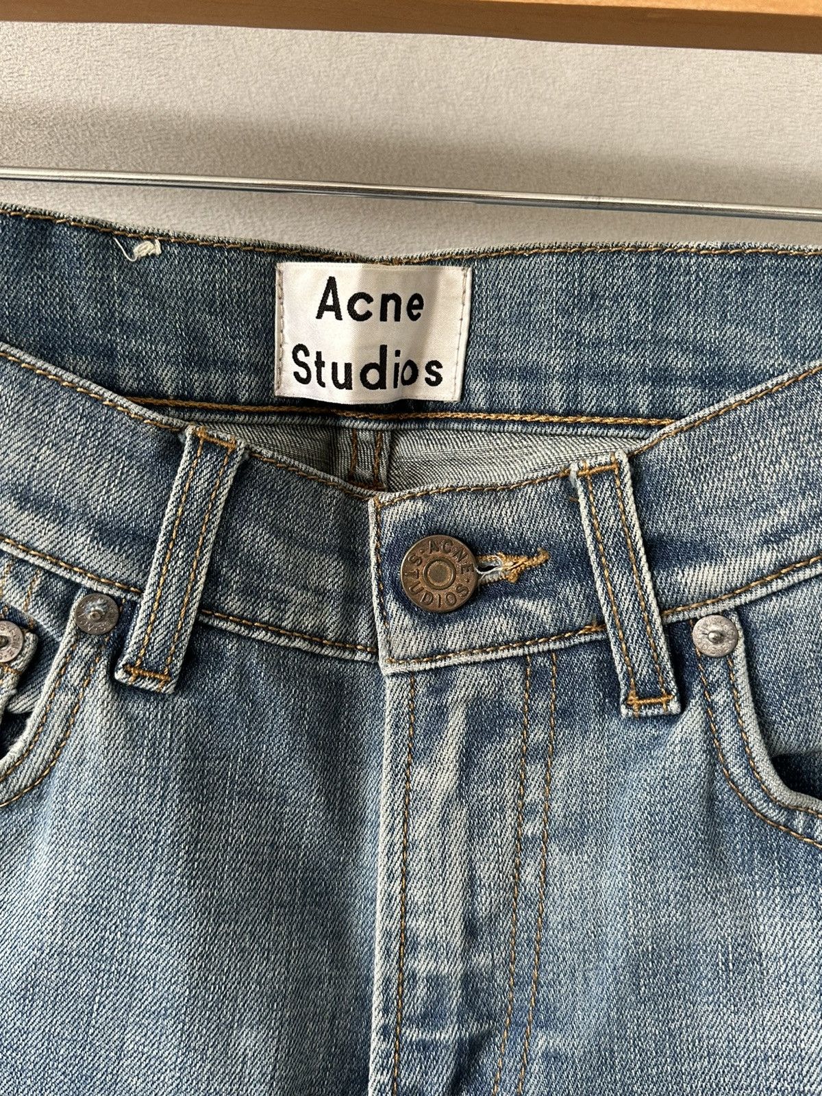 Acne Studios Acne Studios Ace LT Prince Men’s Denim 29/32 Slim Fit Size US 29 - 2 Thumbnail