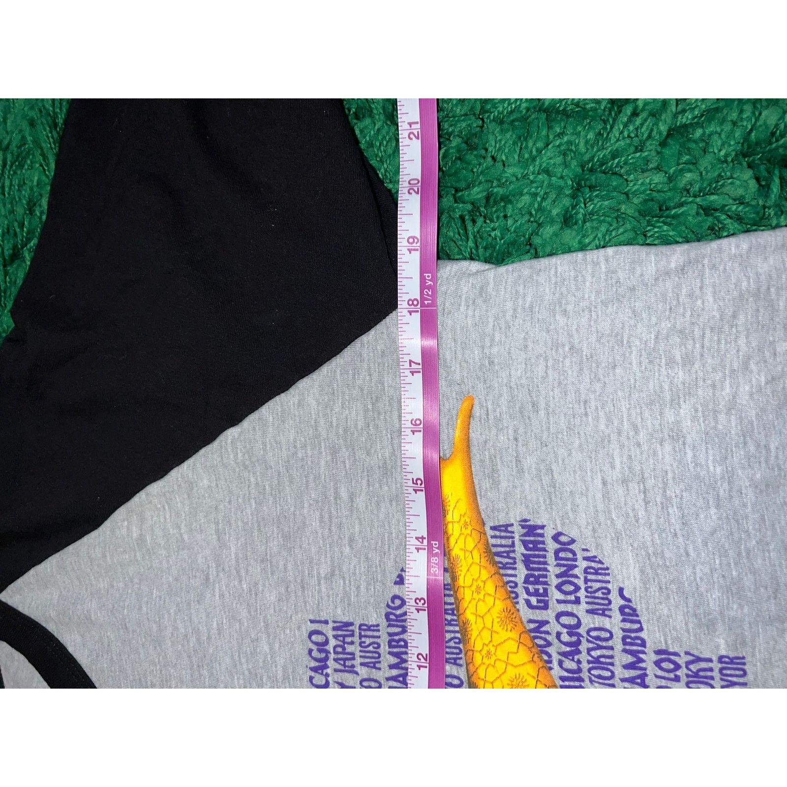 Disney Disney Aladdin Shirt Long Mid Sleeve Movie Play Raglan Tee M Size US M / EU 48-50 / 2 - 8 Thumbnail