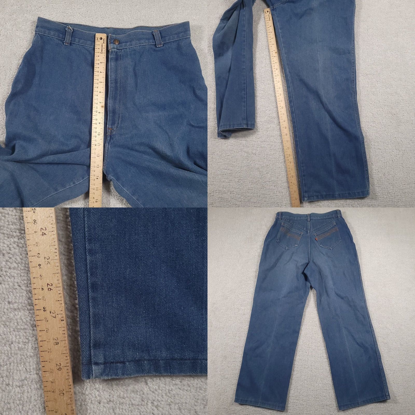 Levi's VINTAGE Levi's 544 Jeans Womens 18 Blue High Rise Baggy Denim 90s Y2k Womens Jeans Size 40" / US 18 - 9 Thumbnail