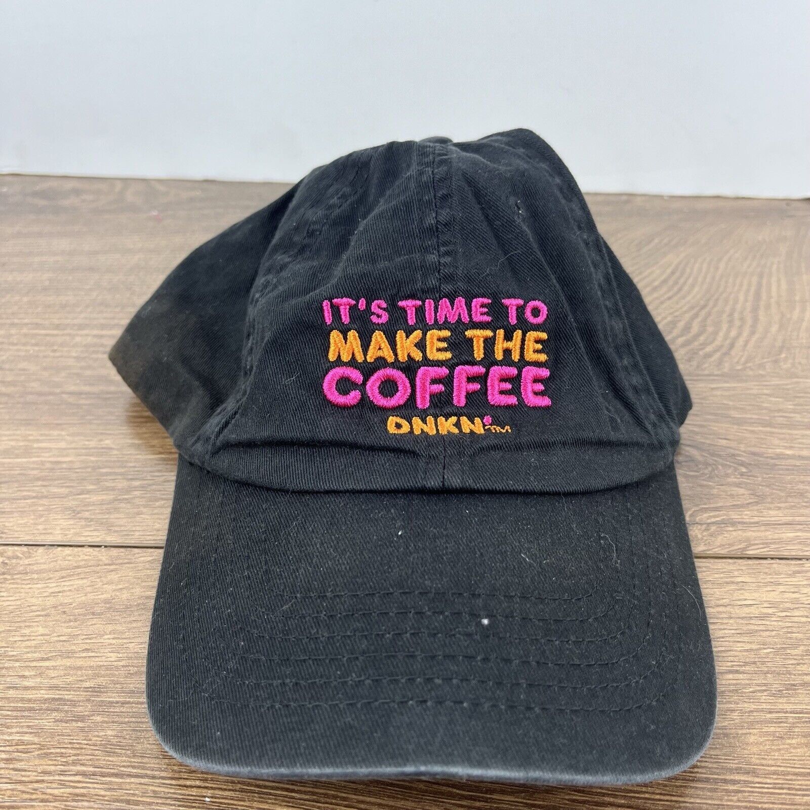 Other Dunkin' Donuts Hat Time to Make Coffee Black Adjustable Hat Size ONE SIZE - 5 Thumbnail