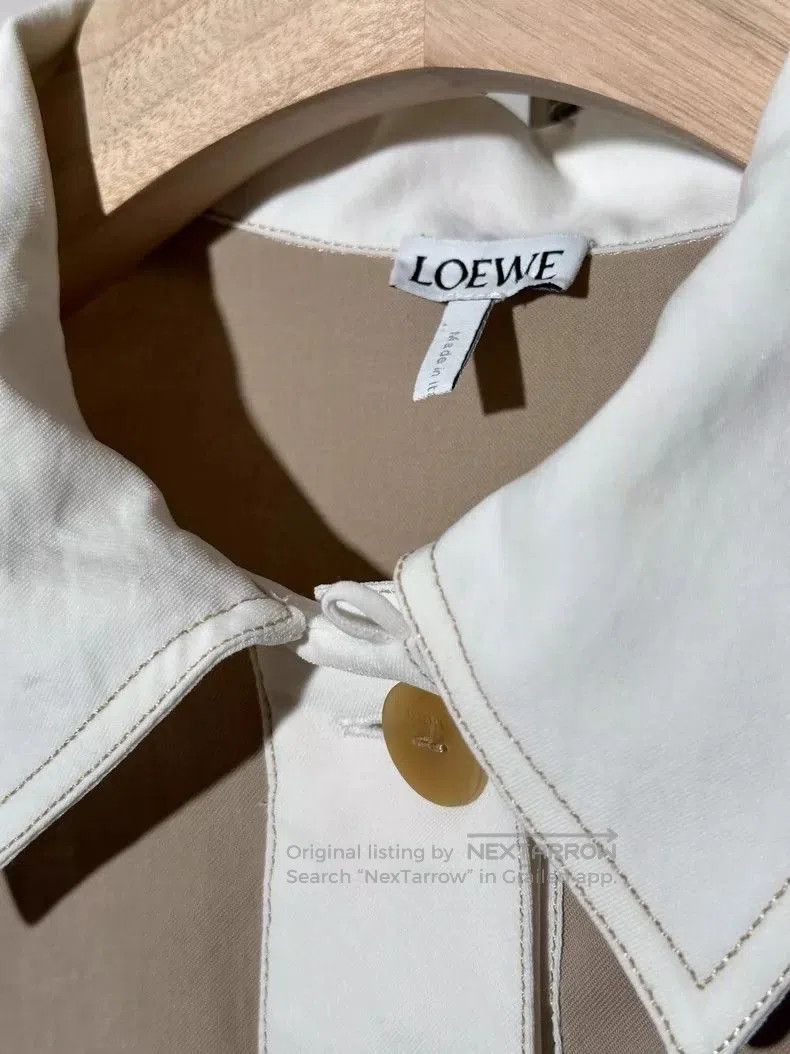 Loewe Loewe Colorblock Polo Collar Blouse . Size US L / EU 52-54 / 3 - 3 Thumbnail