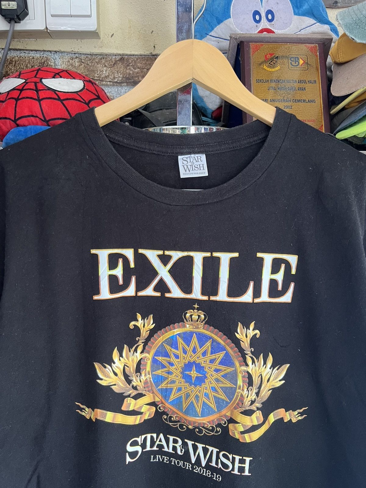 Band Tees 🔥Exile Japanese Band Star of Wish Live Tour Tee Size US M / EU 48-50 / 2 - 4 Thumbnail