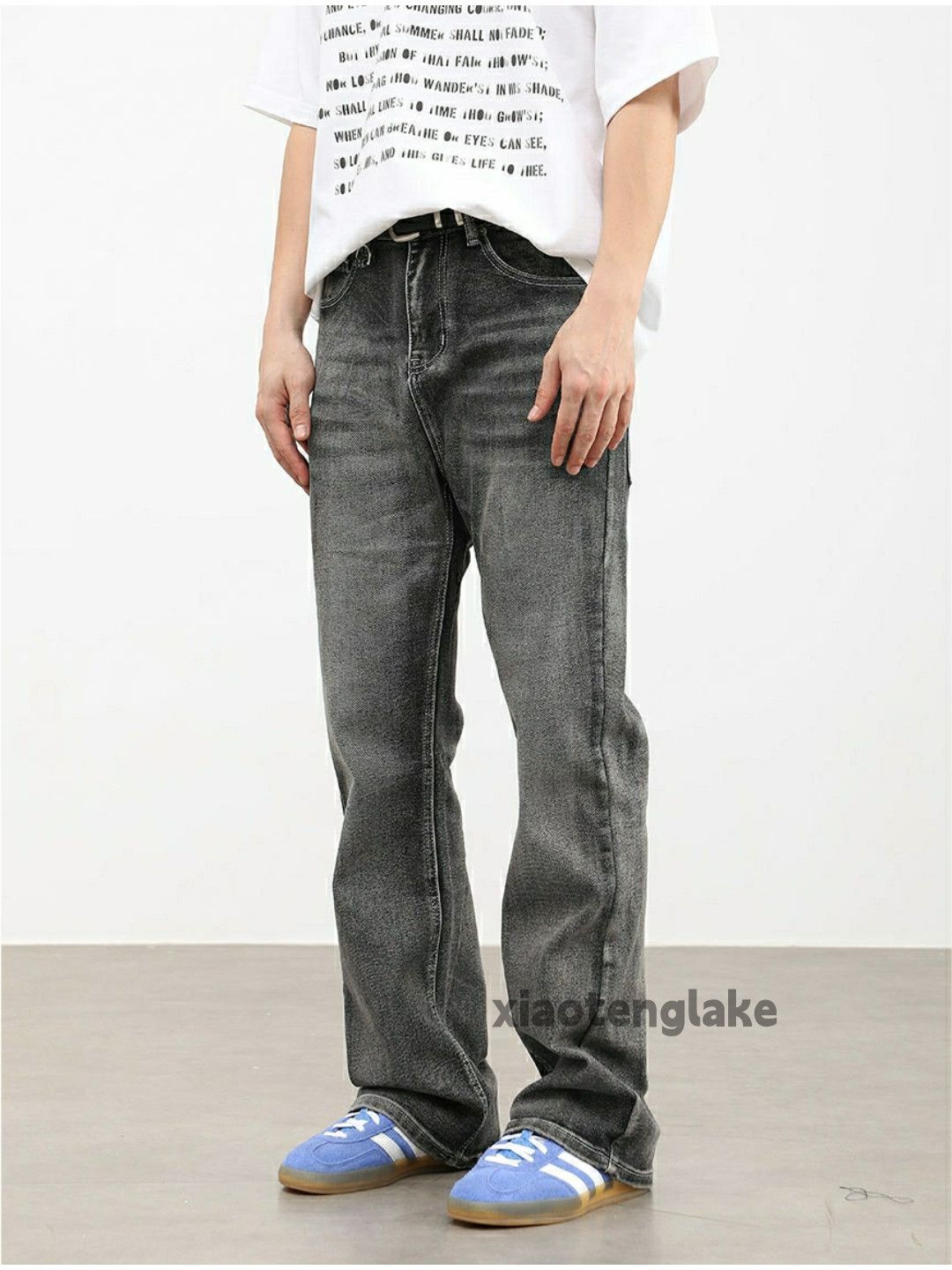 Jean × Vintage washed faded cleanfit punk grunge yuppie jeans Size US 32 / EU 48 - 1 Thumbnail
