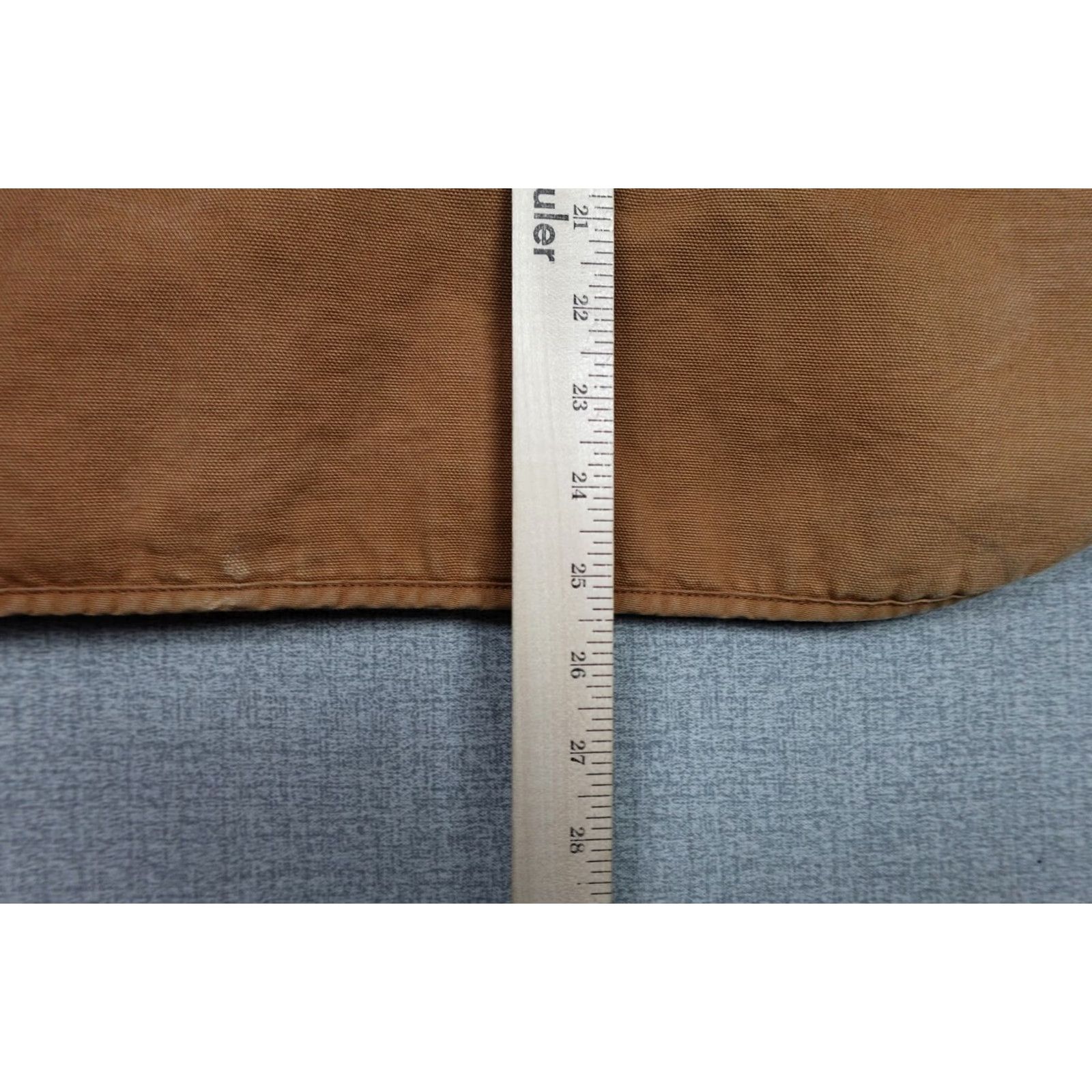 Carhartt Carhartt Vest Mens 2XL Brown Canvas Sherpa Quilted Grunge Workwear 1980s Vintage Style Size US XXL / EU 58 / 5 - 6 Thumbnail