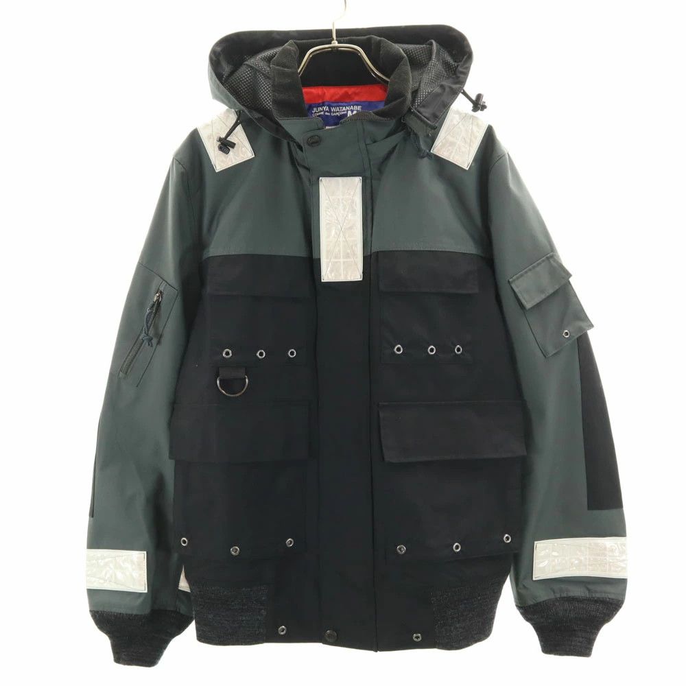 Comme des Garcons Mountain Jacket Hoodie Button Zipper Patch Pattern Black Size US S / EU 44-46 / 1 - 1 Thumbnail