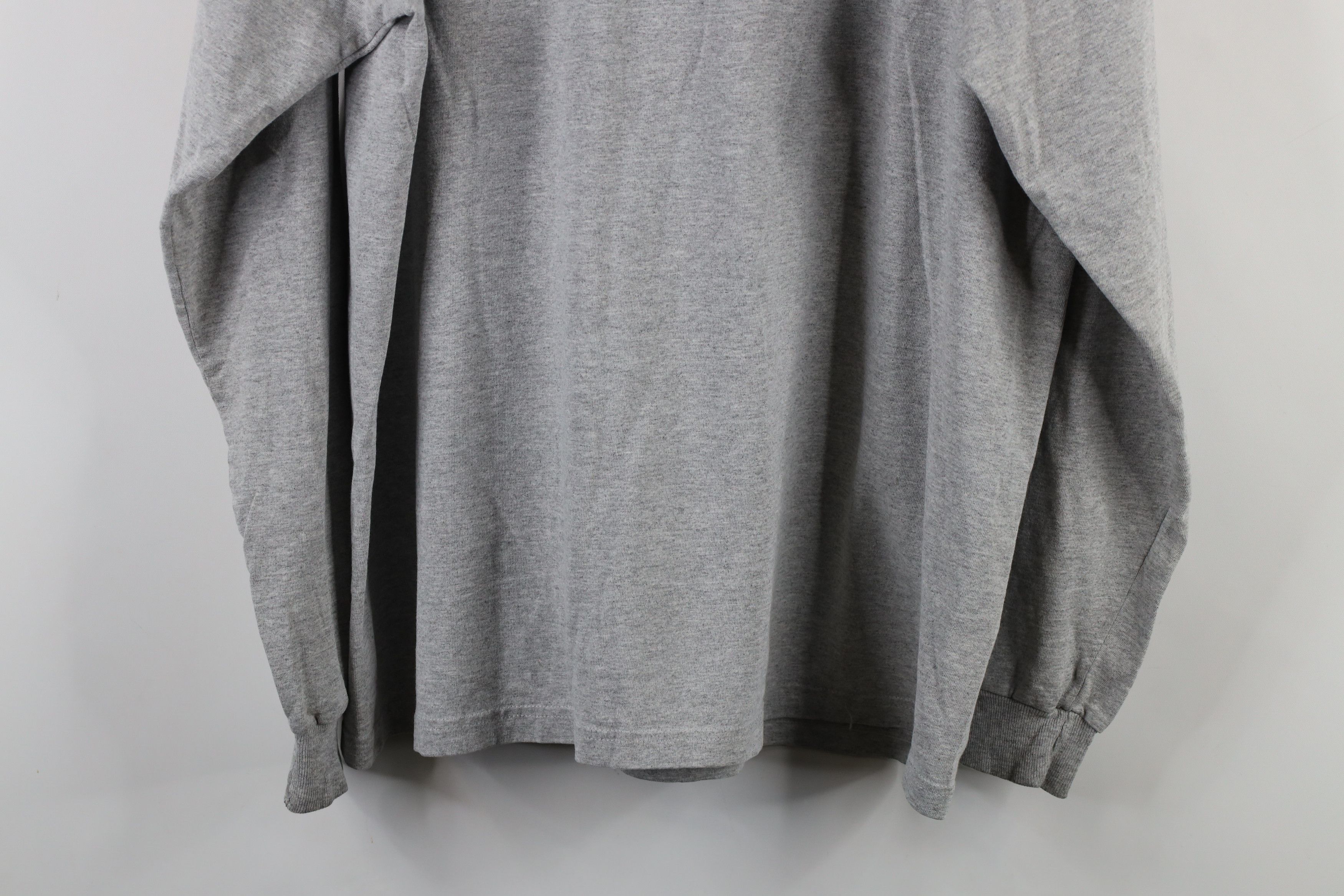 Champion × Vintage Vintage 90s Champion University Long Sleeve T-Shirt Gray Size US XL / EU 56 / 4 - 13 Thumbnail
