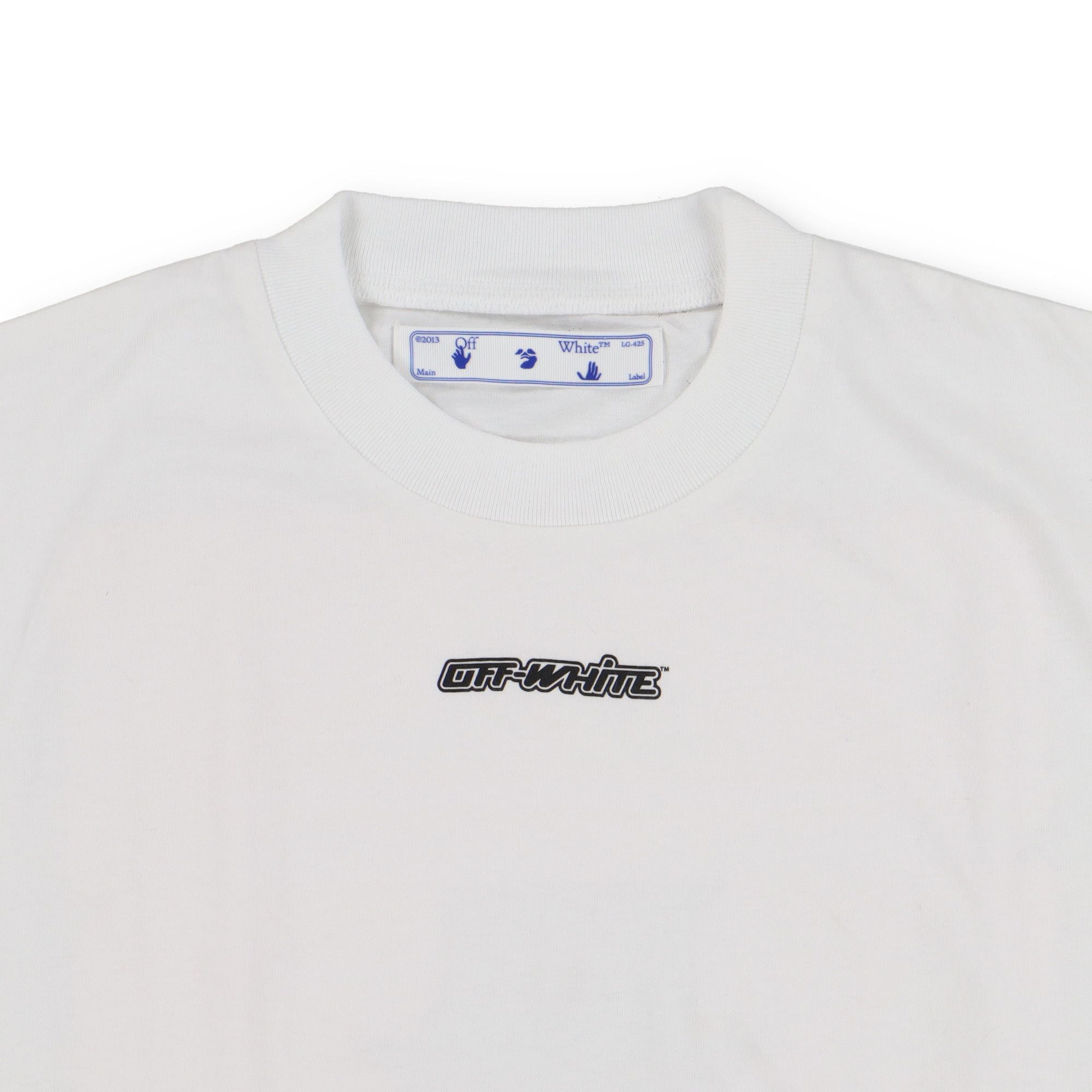 Off-White White and Red Marker Arrows Oversized T-Shirt Size US XS / EU 42 / 0 - 6 Thumbnail