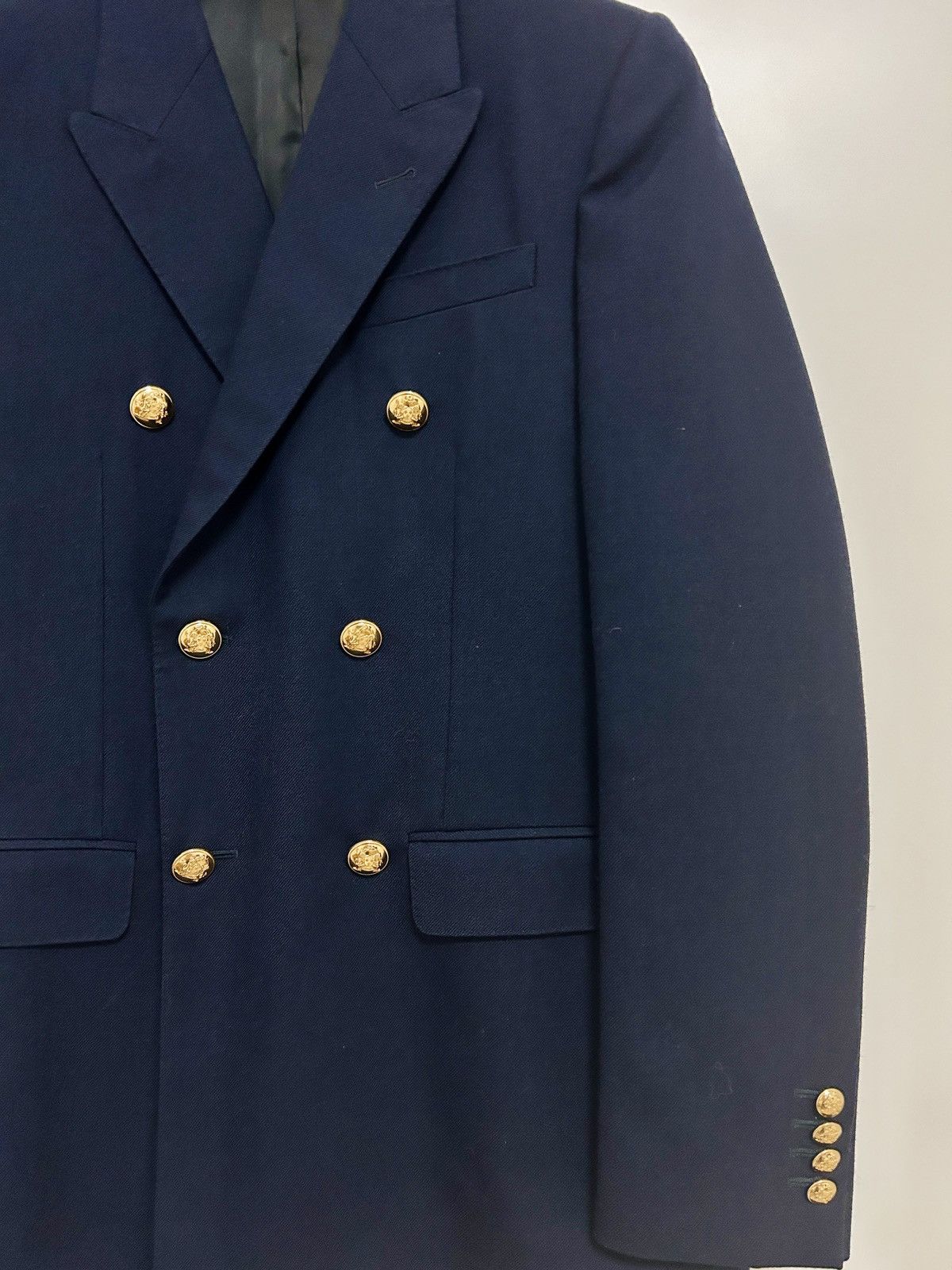 Hedi Slimane CELINE BY HEDI SLIMANE 20SS NAVY BLAZER Size 44L - 7 Thumbnail