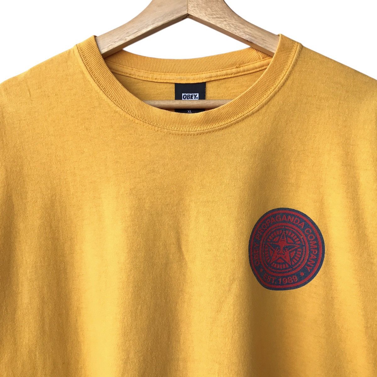 Obey Obey USA Andre The Giant Big Logo OG Streetwear Tee Size US XL / EU 56 / 4 - 3 Thumbnail