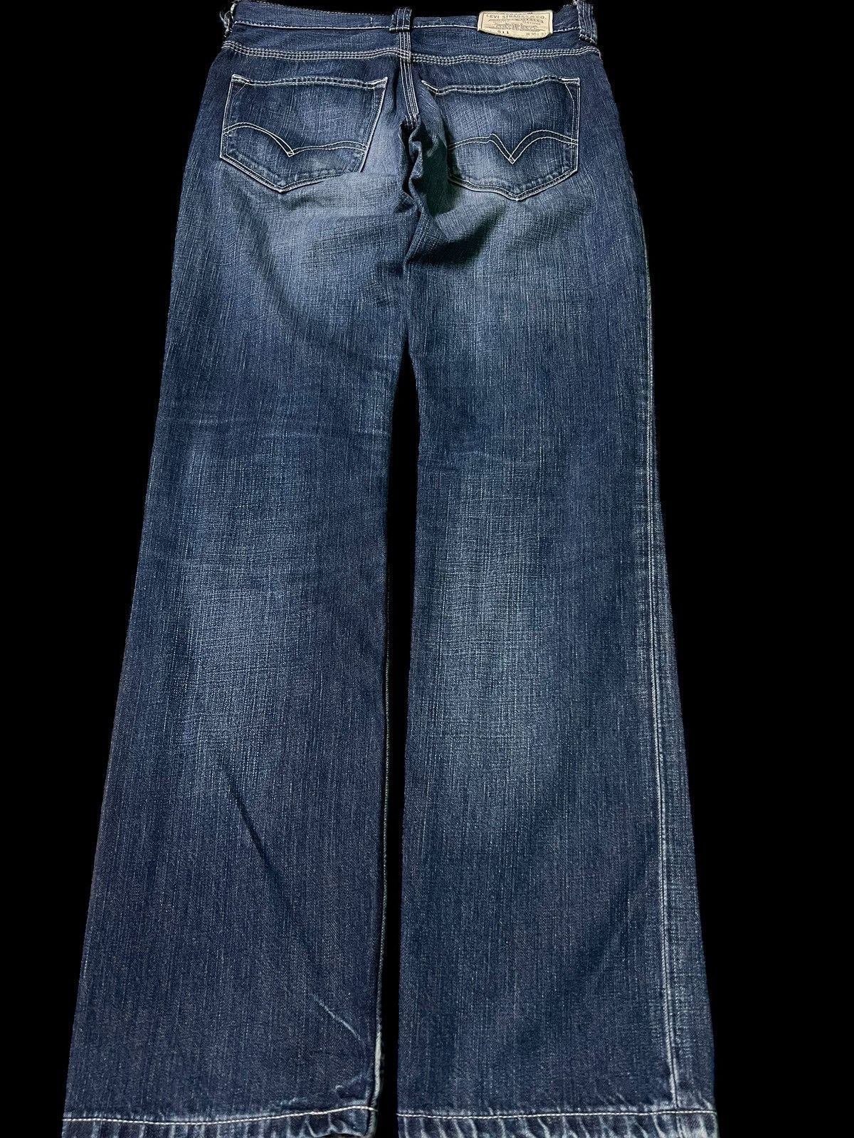 Levi's Vintage Levis 511 Distressed Washed Jean Size US 30 / EU 46 - 2 Thumbnail