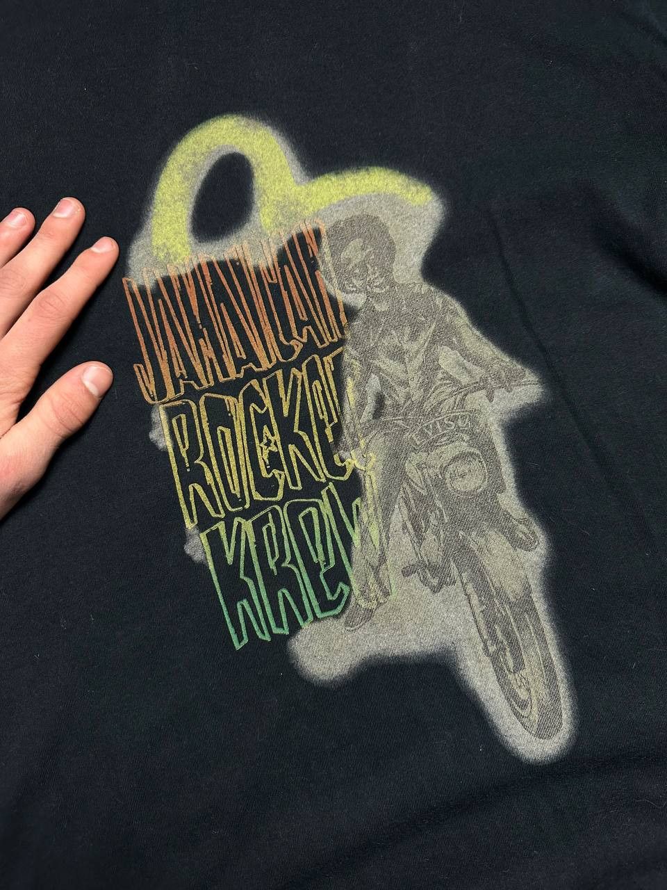 Evisu Evisu t-shirt vintage big logo Jamaica motorhead Y2K Size XL Size US XL / EU 56 / 4 - 4 Thumbnail