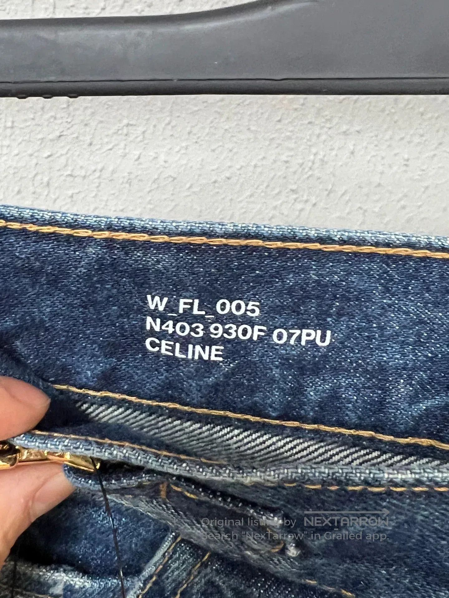 Celine Celine Chain Jeans. Size 25" / US 0 / IT 36 - 4 Thumbnail