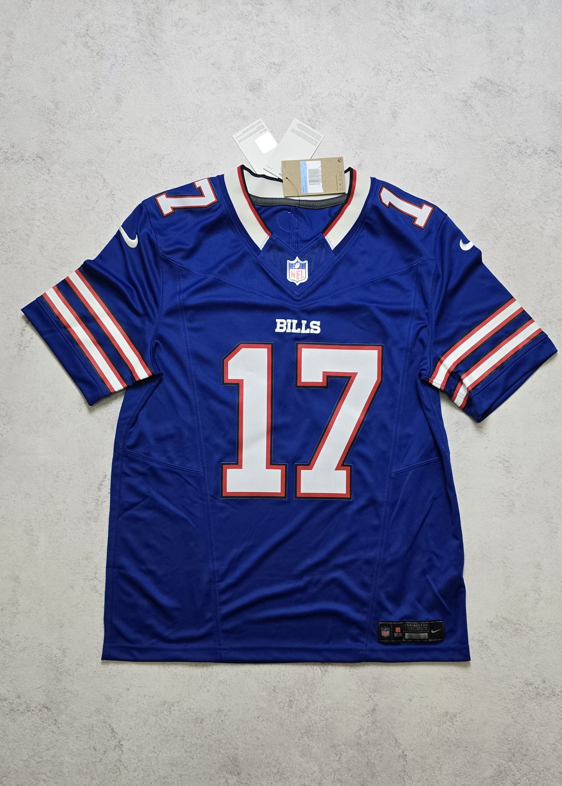 Nike Josh Allen #17 Vapor FUSE Buffalo Bills Blue Jersey
