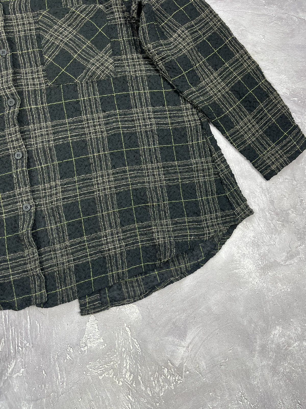 Transit Transit Par-such N230 Checkered Shirt Longsleeve Button Size S / US 4 / IT 40 - 4 Thumbnail