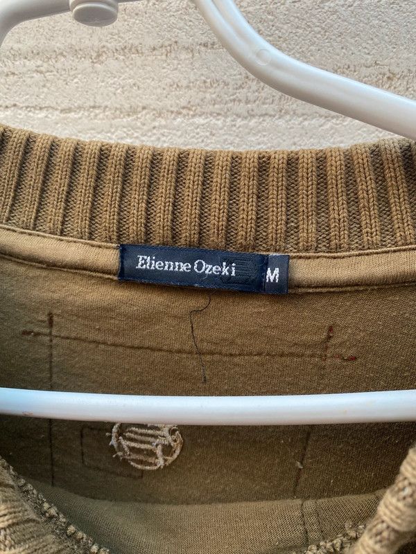 Japanese Brand Etienne Ozeki crewneck Size US M / EU 48-50 / 2 - 4 Thumbnail