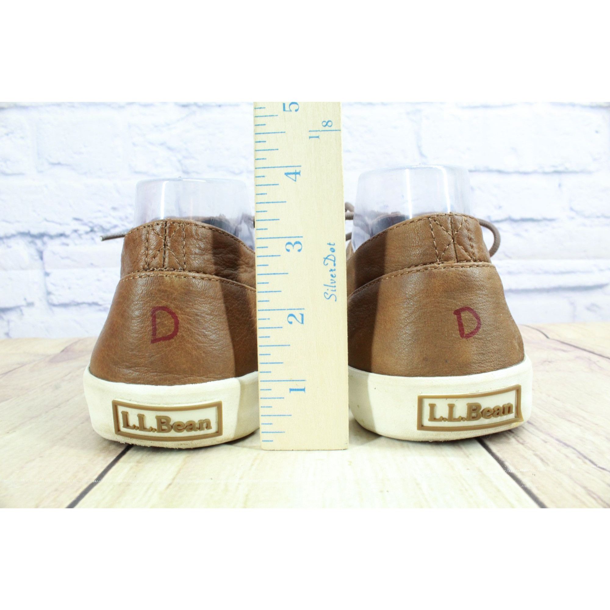 L.L. Bean LL Bean Brown Leather Mountainville Lace Up Shoes Size US 9.5 / EU 42-43 - 6 Thumbnail