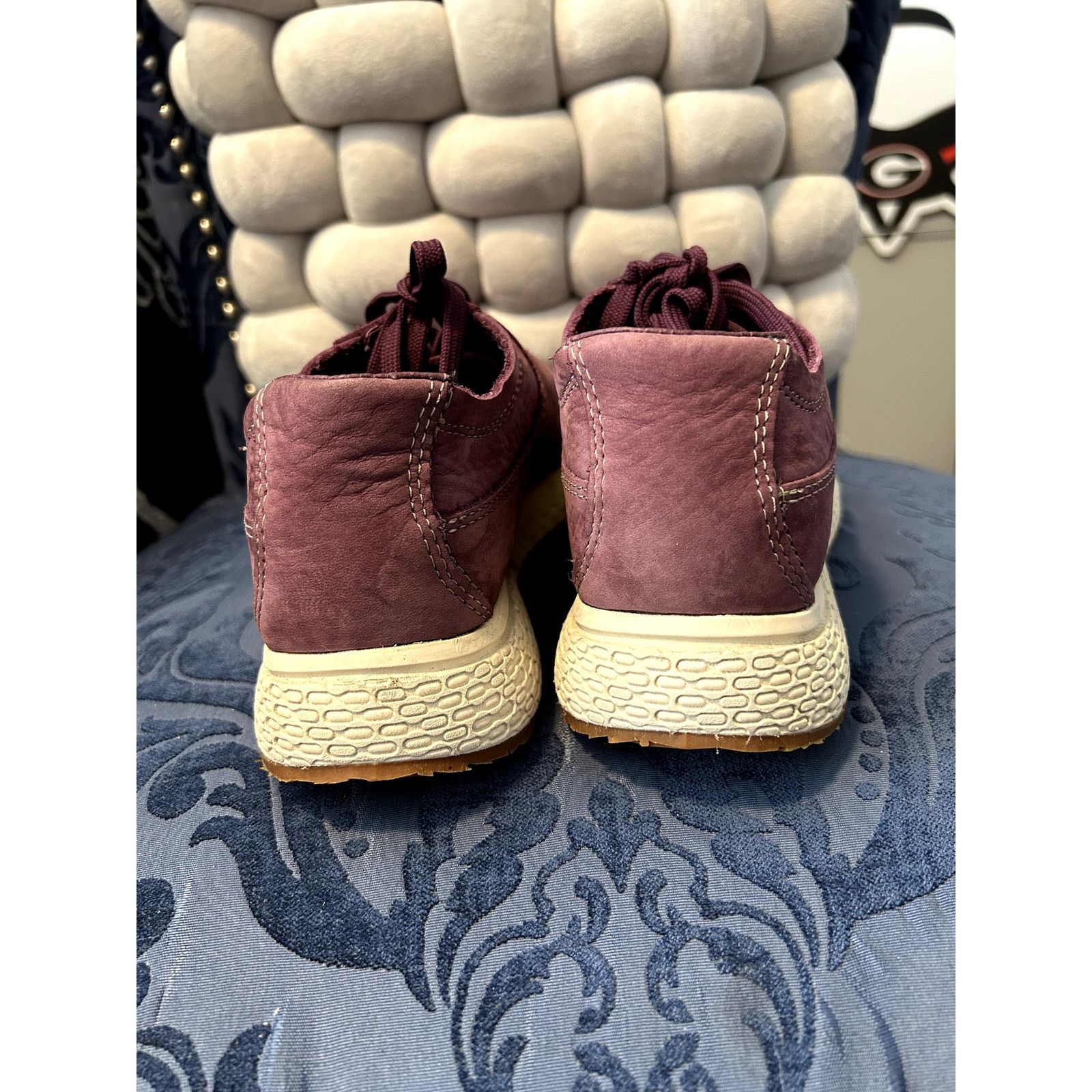 L.L. Bean LL Bean Purple Plum Suede Sneakers Size 7 NWOT Size US 7 / IT 37 - 3 Thumbnail