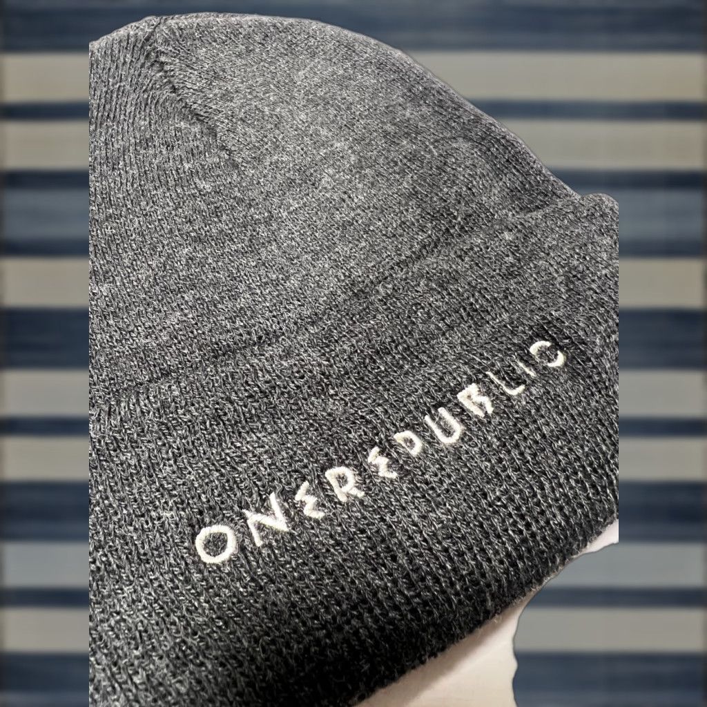 Vintage VINTAGE ONEREPUBLIC 1R SNAPBACK BEANIE ONE SIZE GREY ADJUSTABLE UNISEX Size ONE SIZE - 1 Thumbnail