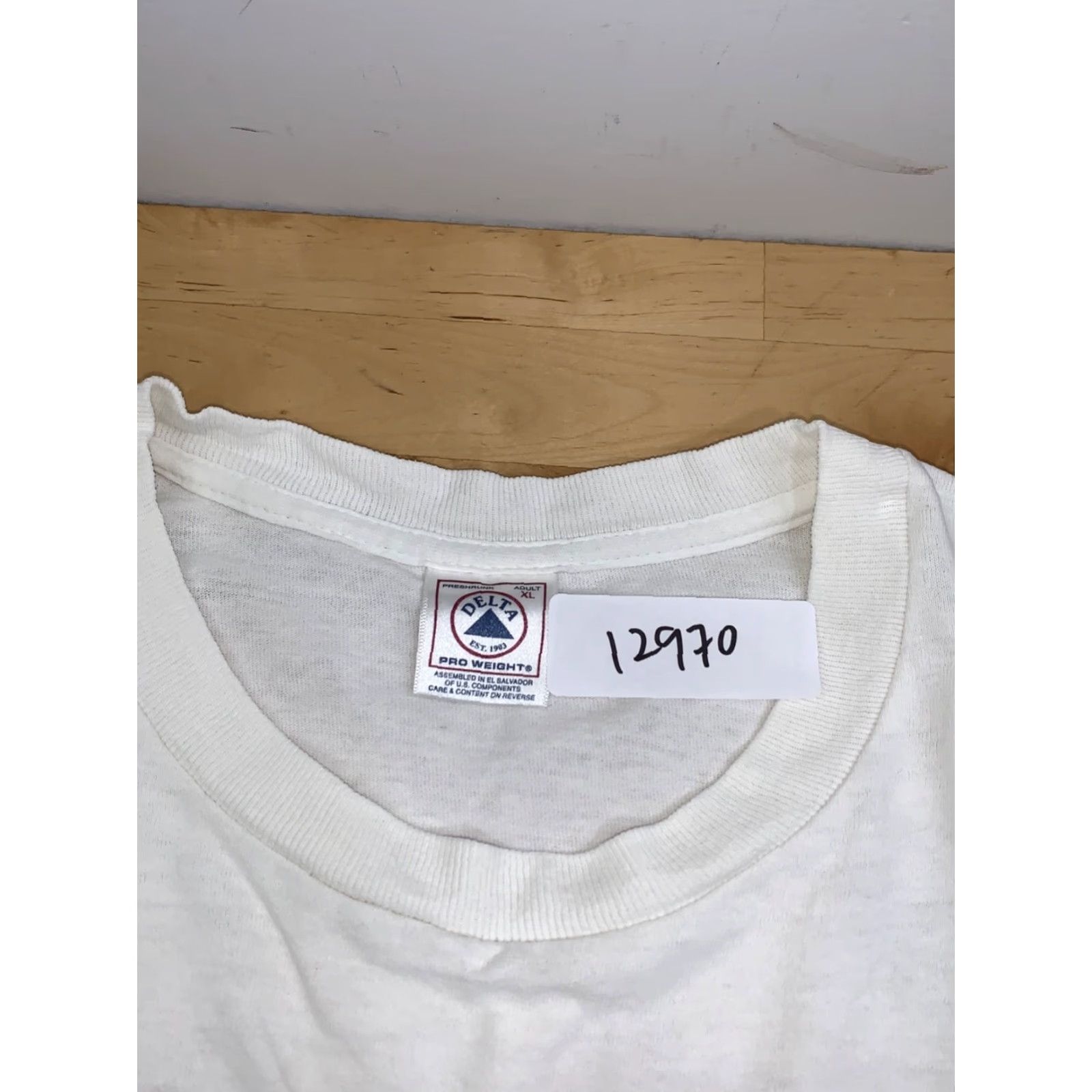 Delta VINTAGE Delta New England Patriots vs Oakland Raiders Shirt Men XL White 2000s Sportswear Graphic Tee Size US XL / EU 56 / 4 - 2 Thumbnail
