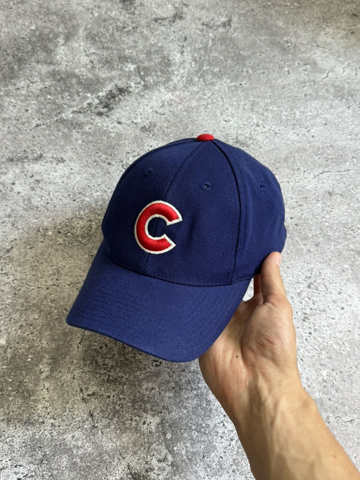 Puma × Vintage Vintage rare Puma Chicago cubs baseball cap hat Size ONE SIZE - 2 Thumbnail