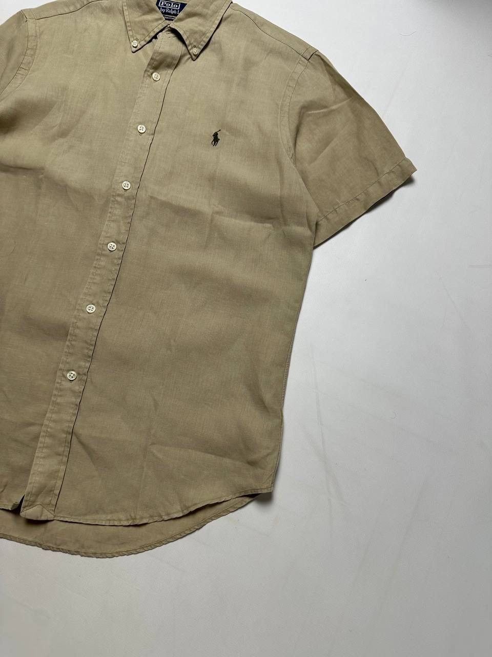Polo Ralph Lauren 90s Vintage Polo Ralph Lauren Linen Rare Old money Shirt Size US M / EU 48-50 / 2 - 3 Thumbnail