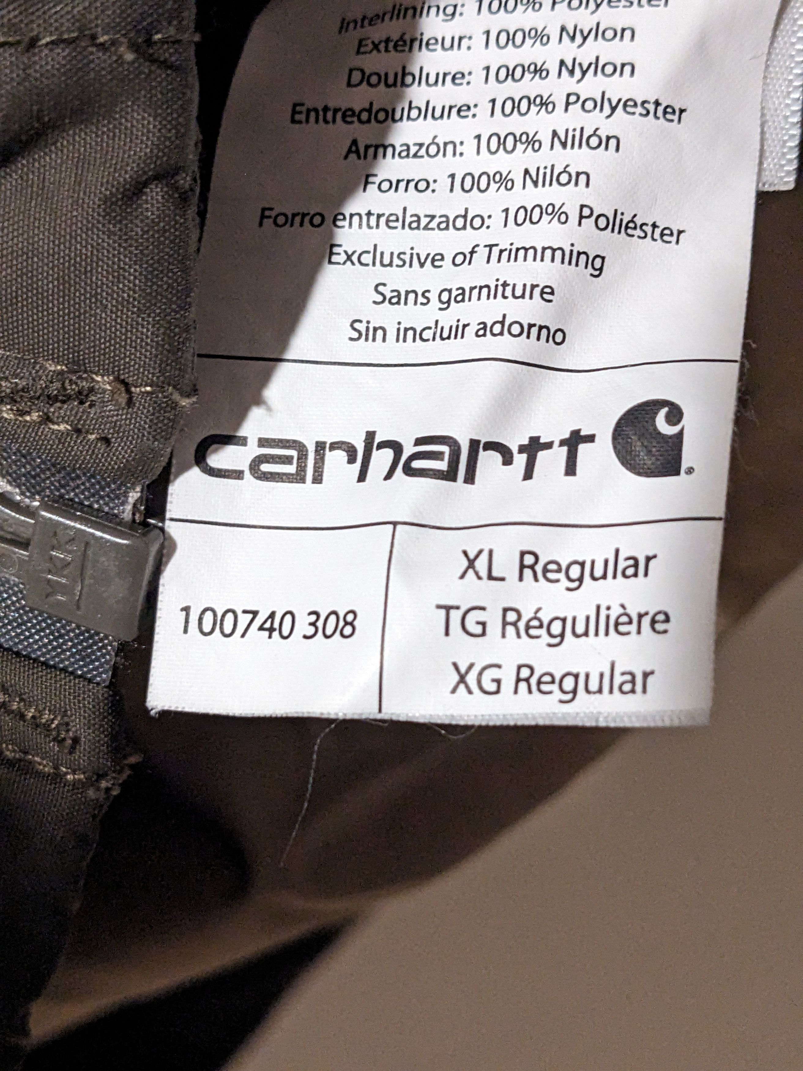 Carhartt × Designer Carhartt Green X-Large Brookville Quilted Puffer Vest Size US XL / EU 56 / 4 - 4 Thumbnail