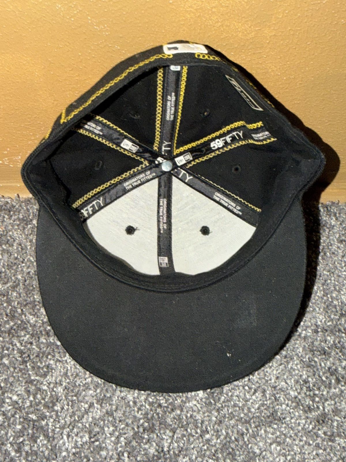 New Era New Era MLB Pittsburgh Pirates Fitted Hat Cap Size 7,1/8 Size 28 - 4 Thumbnail