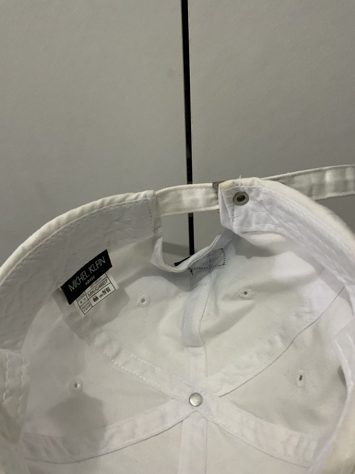 Michel Klein Profound Michel Klein Paris White Hat Cap Size ONE SIZE - 9 Thumbnail