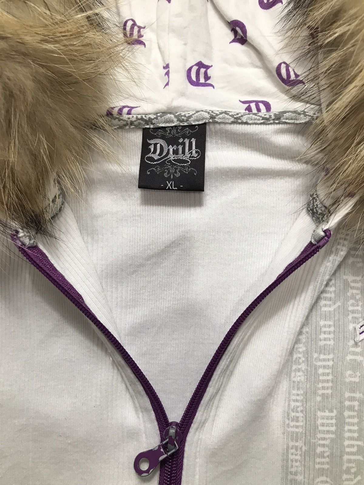 If Six Was Nine Drill Poem Fur Hoodie Gothic ifsix lgb kmrii style Size US XL / EU 56 / 4 - 5 Thumbnail