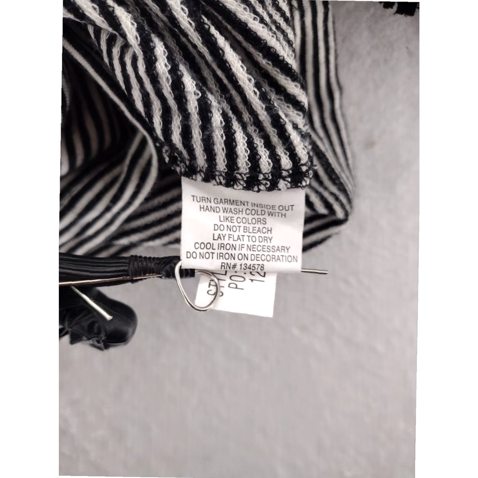 Vineyard Vines Vineyard Vines Womens Small Striped Long Sleeve Stretch Top Boat Neck Shirt Size S / US 4 / IT 40 - 3 Thumbnail