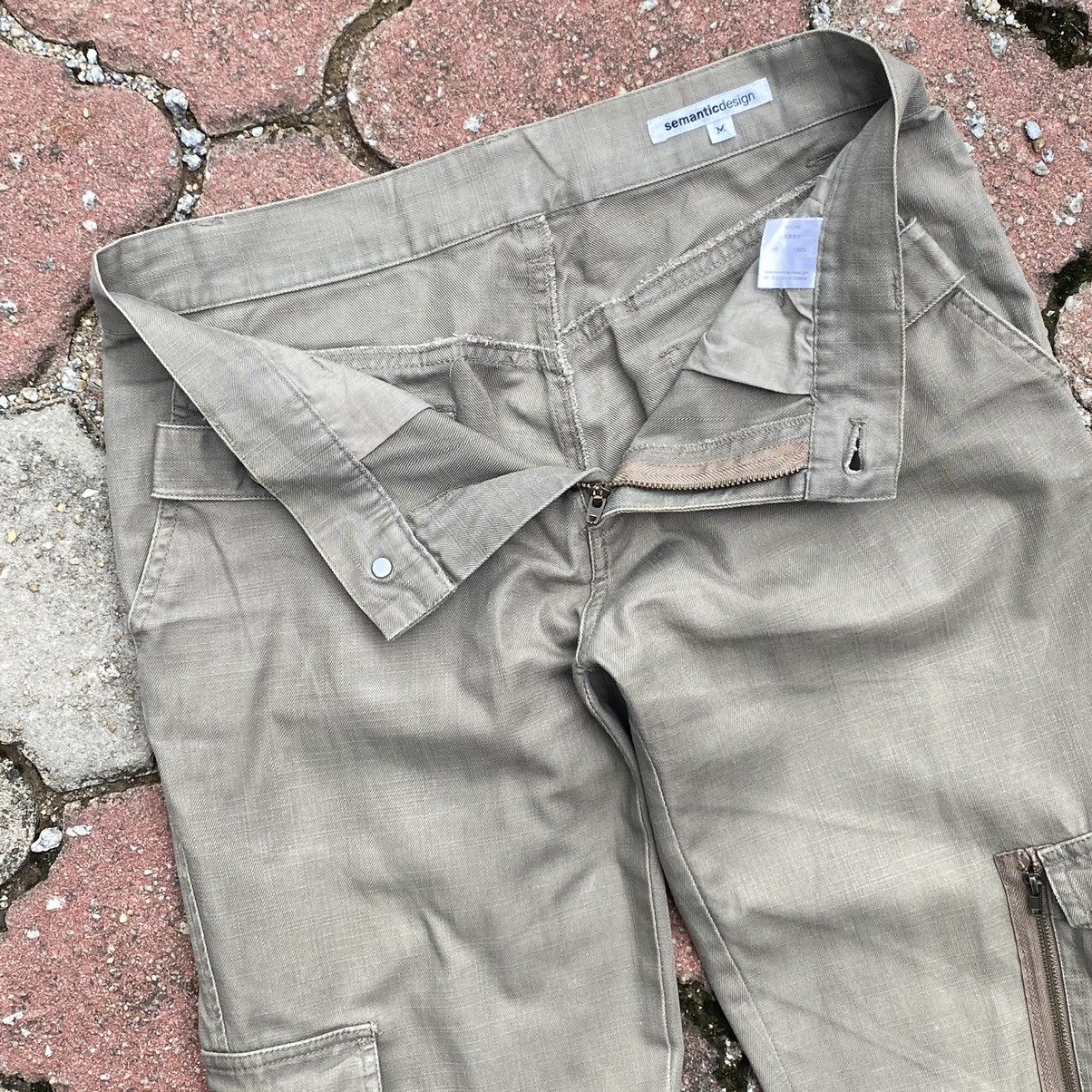 Japanese Brand × semanticdesign Semantic design multi pocket cargo pants slim fit Size US 29 - 6 Thumbnail