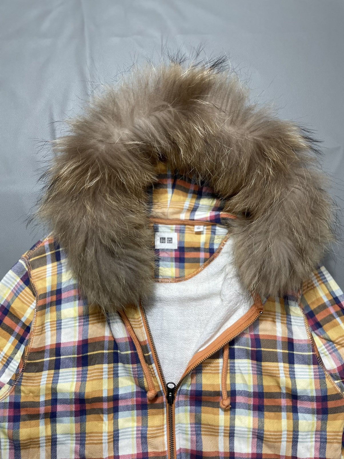 Hysteric Glamour Japan unqlo plaid zip Fur Hoodie ifsix lgb punos style Size US S / EU 44-46 / 1 - 5 Thumbnail