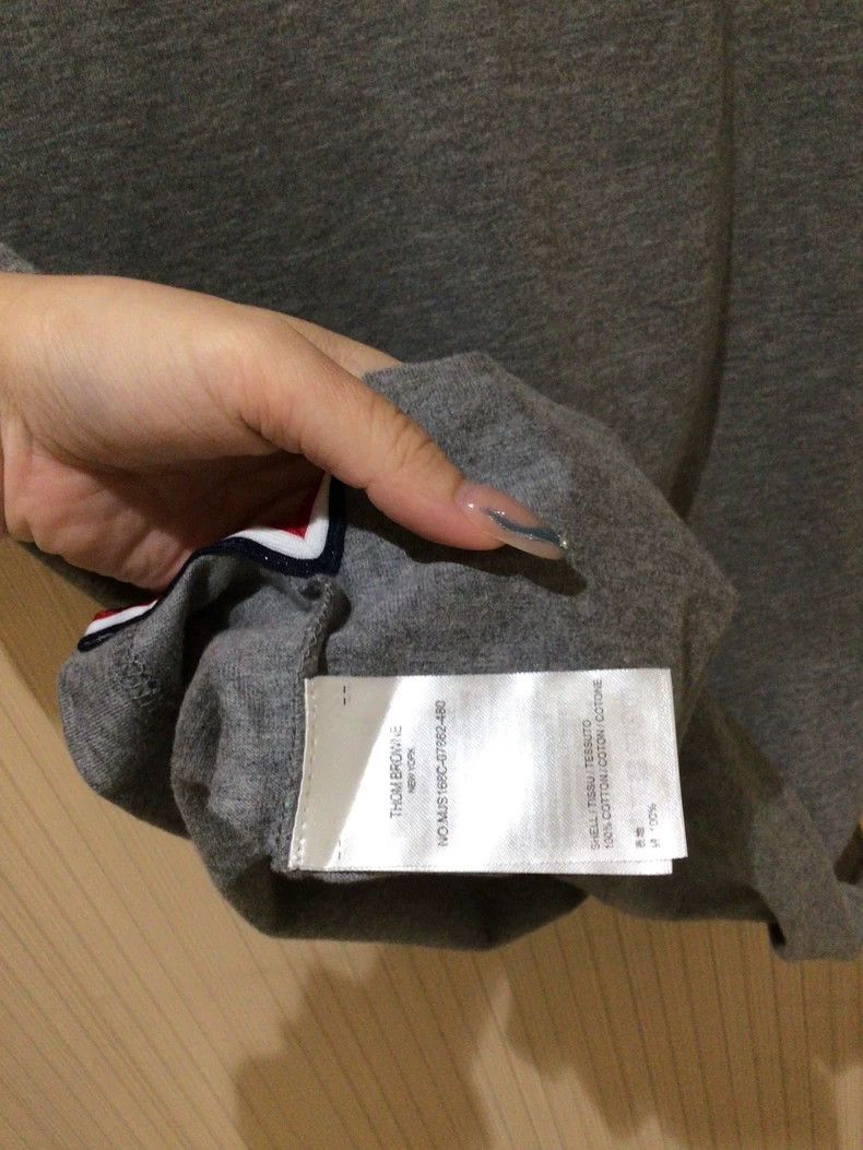 Thom Browne Thom Browne Grey short sleeves Size US S / EU 44-46 / 1 - 9 Thumbnail
