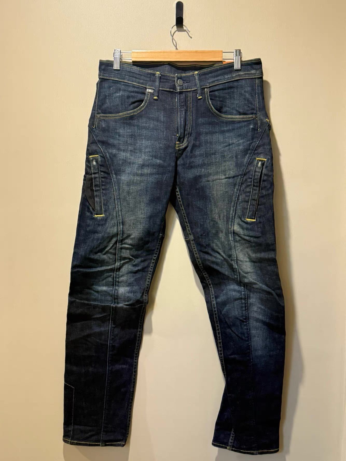 Lee Lee Vintage Curved-Hem Jeans Ｑ20 Size US 34 / EU 50 - 1 Thumbnail