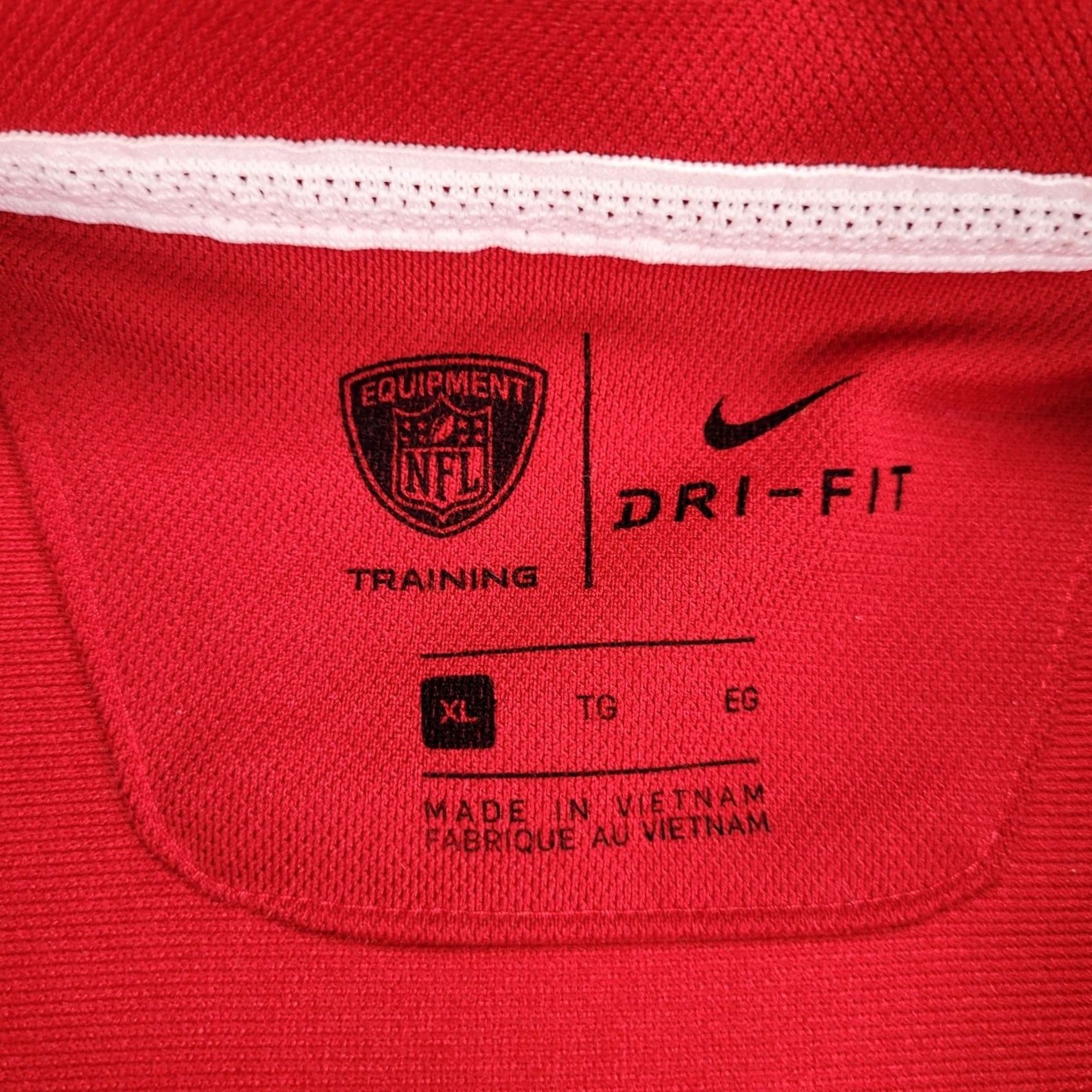 Nike Nike Arizona Cardinals Polo Shirt NFL On-Field Dri-FIT Red Mens XL Size US XL / EU 56 / 4 - 2 Thumbnail