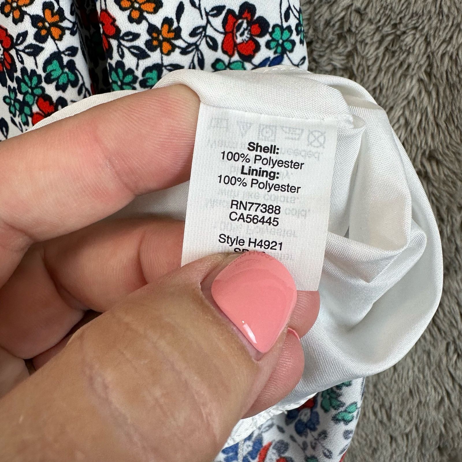 J.Crew J Crew Scalloped Shirt Floral Cami Camisole Tank Top 4 S Size S / US 4 / IT 40 - 6 Thumbnail