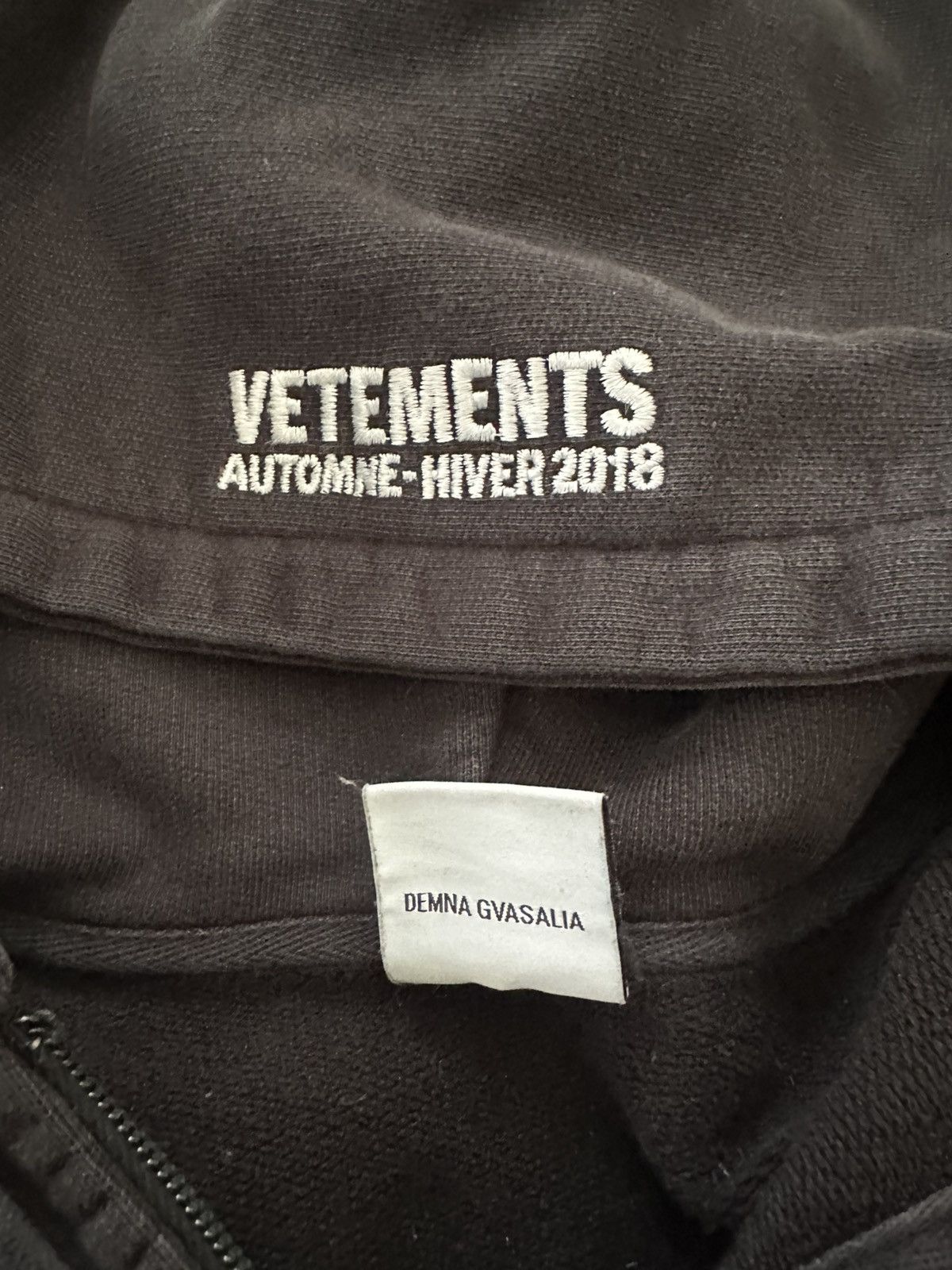 Vetements Vetements Antwerpen may the bridges burn zip up hoodie Size US S / EU 44-46 / 1 - 2 Thumbnail