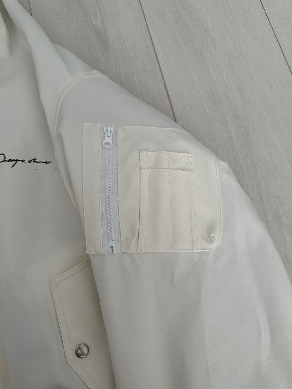 Anonymous Club ANONYMOUS CLUB WHITE NOTORIOUS BOMBER JACKET Size US S / EU 44-46 / 1 - 7 Thumbnail