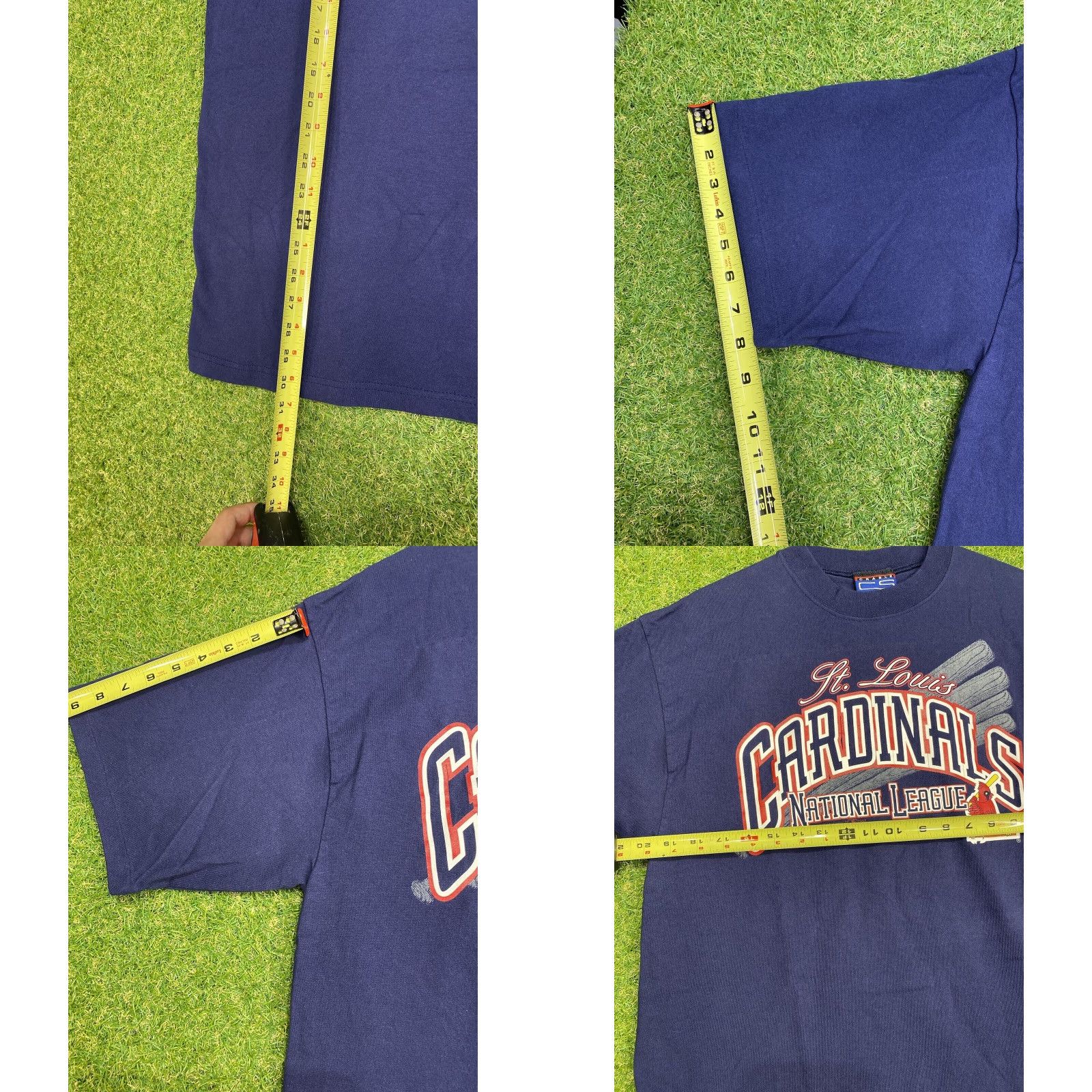 Vintage VINTAGE Crable Sportswear St. Louis Cardinals T-Shirt Mens Medium Cotton Blue 90s Sportswear Men's Size US M / EU 48-50 / 2 - 8 Thumbnail