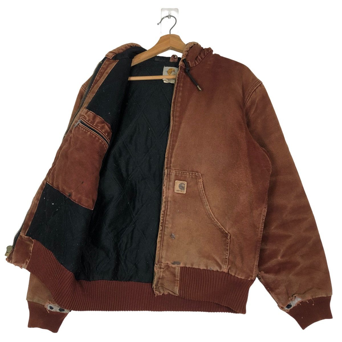 Carhartt 🔥Vtg Distressed Chore Jacket Duck Canvas Carhartt USA Size US M / EU 48-50 / 2 - 10 Thumbnail