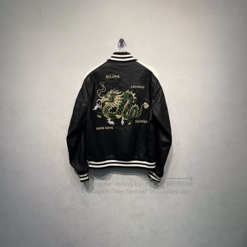 Louis Vuitton Louis Vuitton Patchwork baseball jacket Size US L / EU 52-54 / 3 - 2 Thumbnail