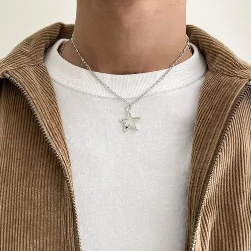 Jewelry Kizuki x Anzai vintage style silver star pendant necklace Size ONE SIZE - 8 Thumbnail