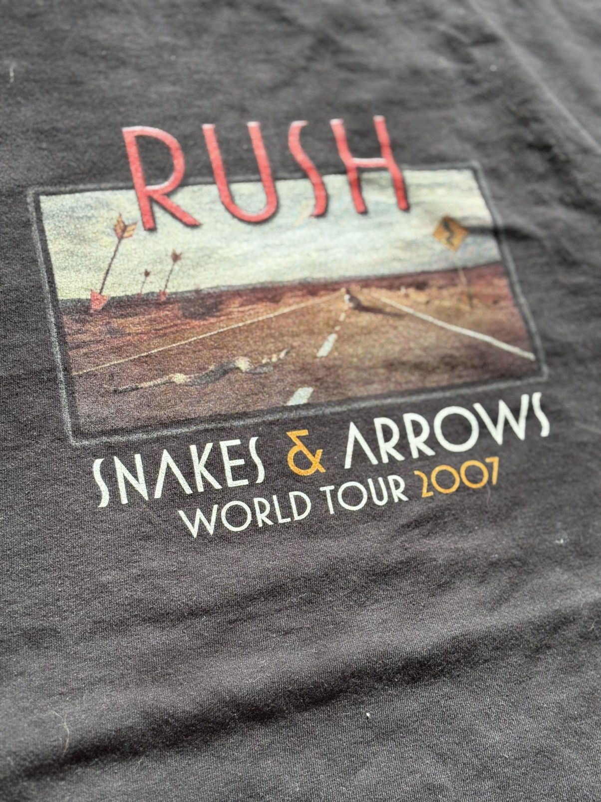 Band Tees × Vintage RUSH Band Tour graphic tee Size US XL / EU 56 / 4 - 2 Thumbnail