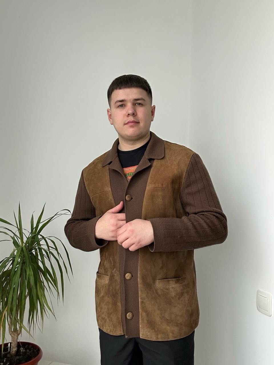 Japanese Brand × Vintage Vetements Confezioni ESCO KLEIDRAG Leather Distressed Jacket Size US M / EU 48-50 / 2 - 16 Thumbnail